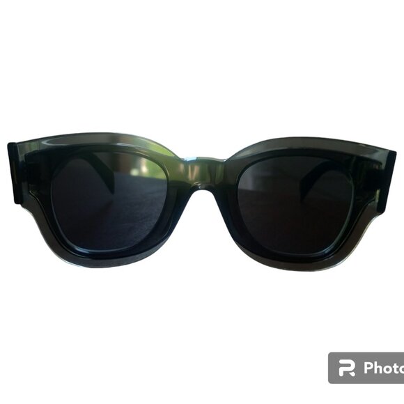 Celine- Zoe Gray Square Sunglasses- CL 41446/KB7 IR - Picture 2 of 10